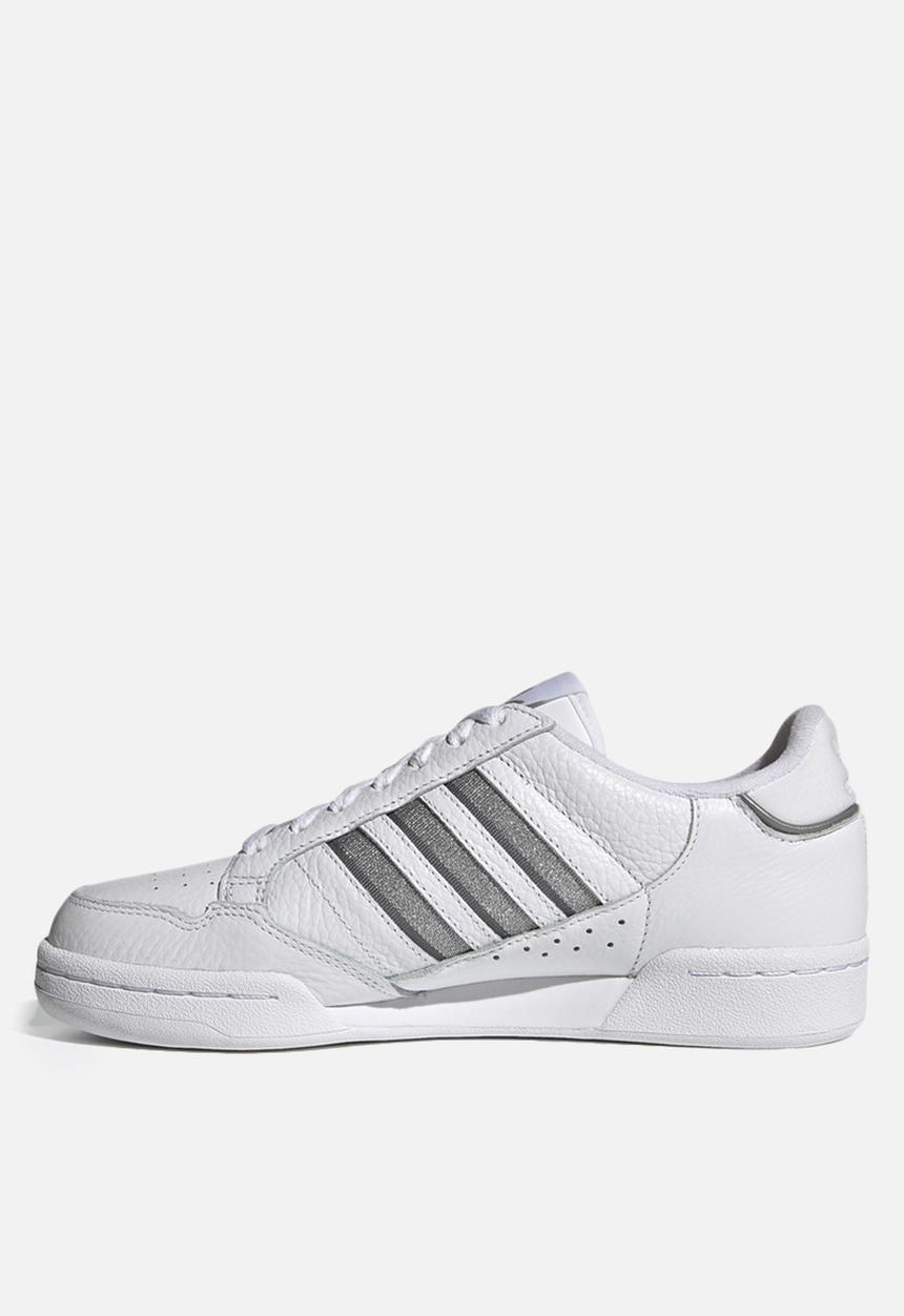 adidas Originals - Continental 80 stripes w - ftwr white/silver met./grey three