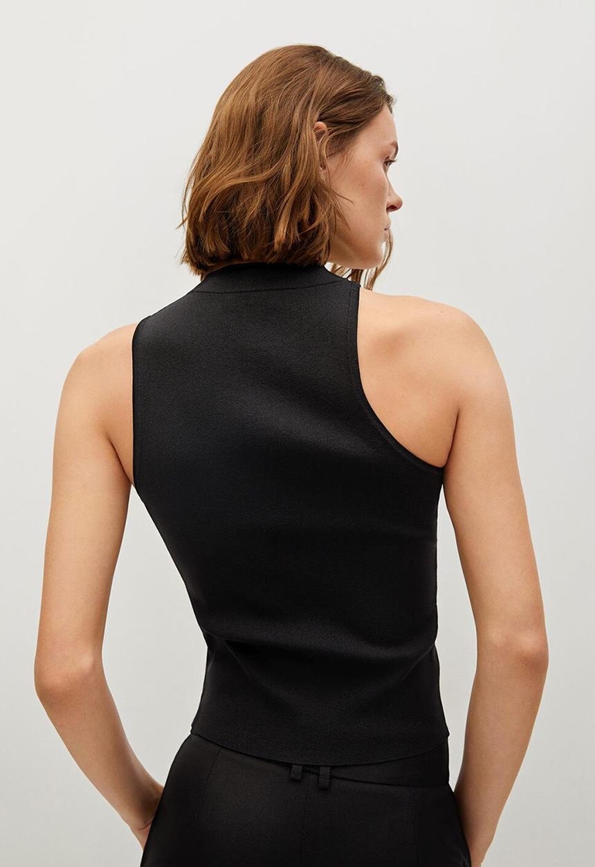 MANGO - Top tate - black