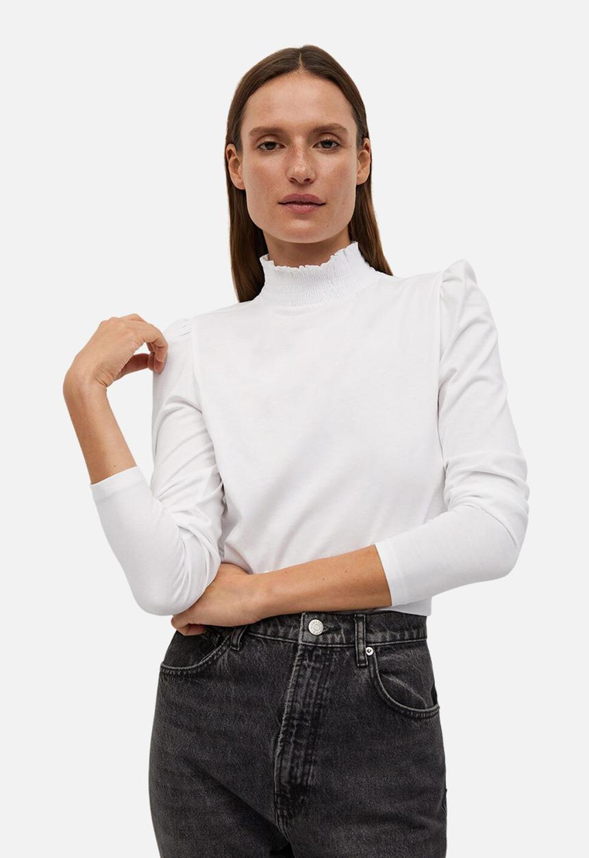 MANGO - T-shirt vicky - white