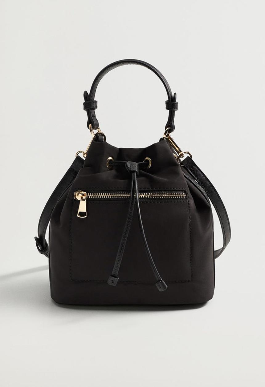 MANGO - Bucket bag - black