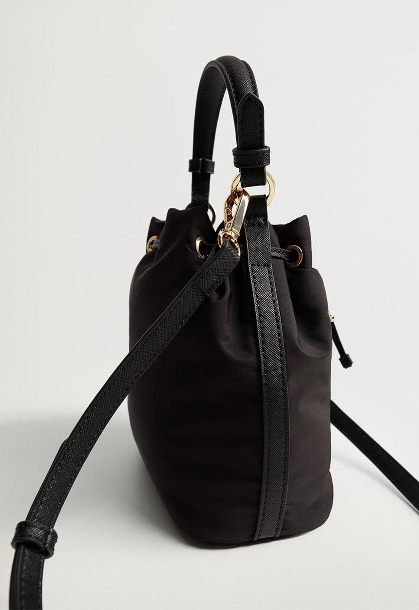 MANGO - Bucket bag - black
