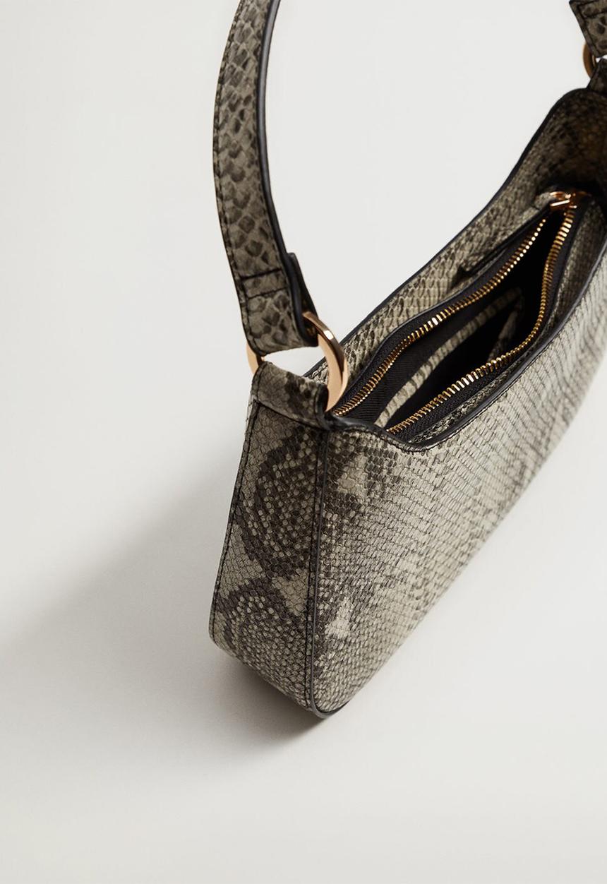 MANGO - Buho bag - grey 