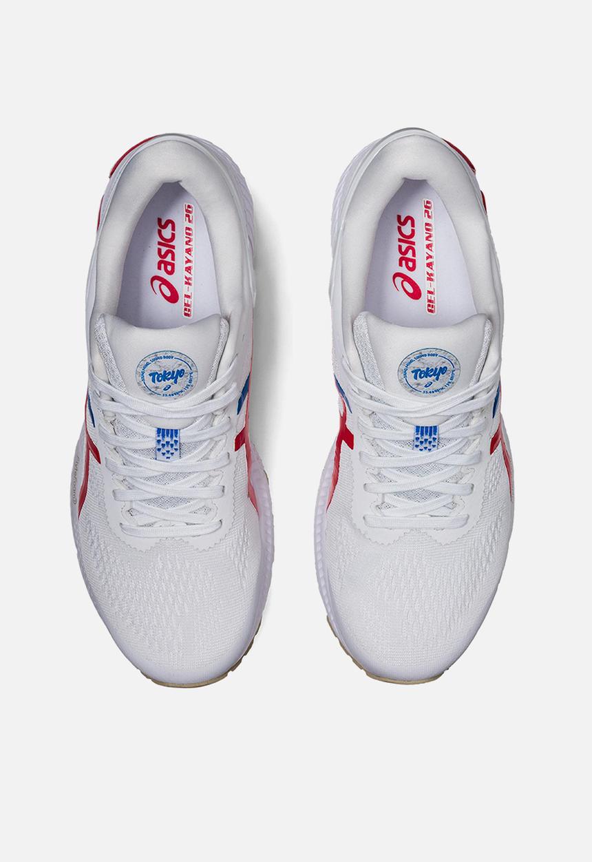 ASICS - Gel-kayano 26 - white/classic red