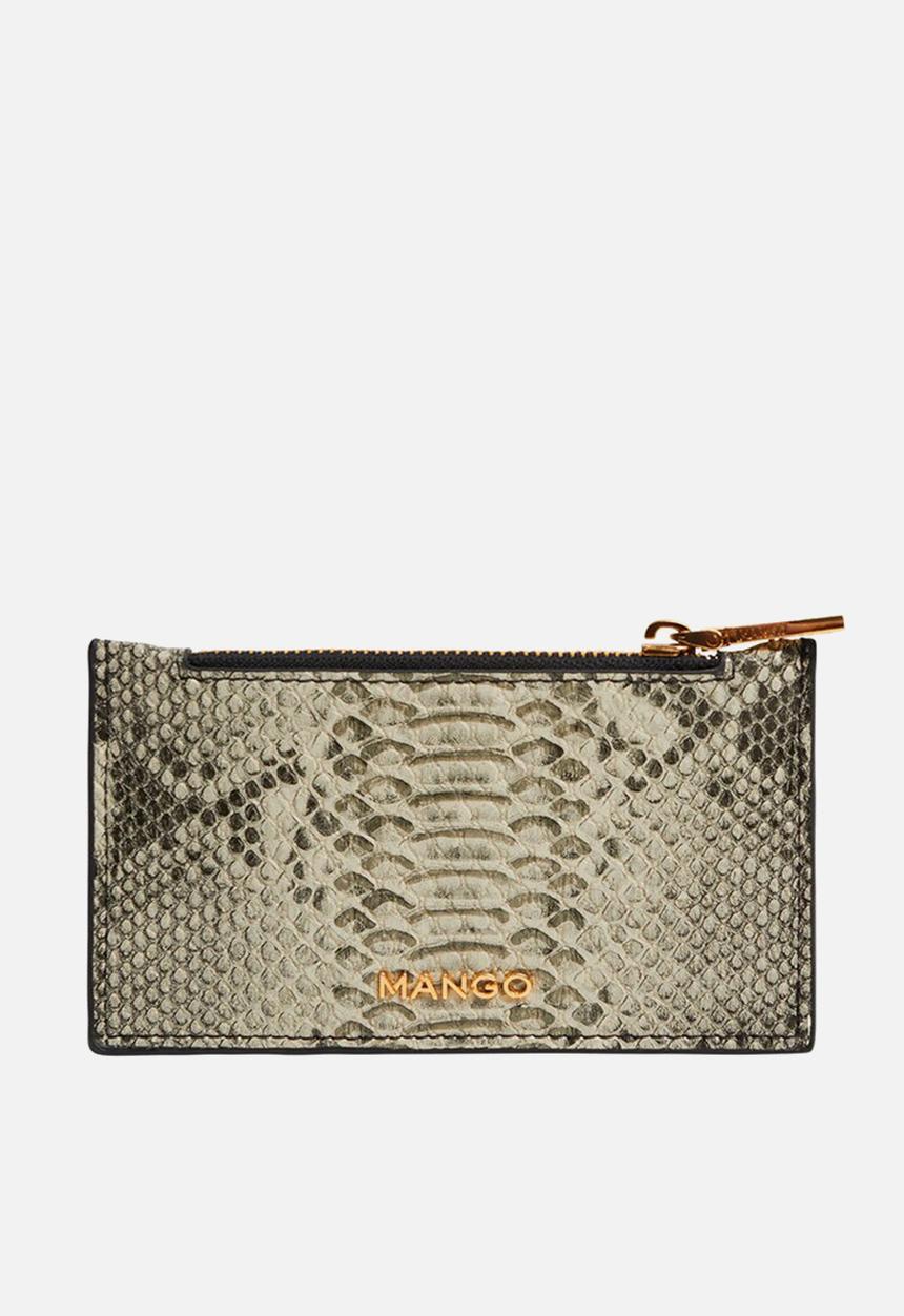 MANGO - Agustin card holder - grey