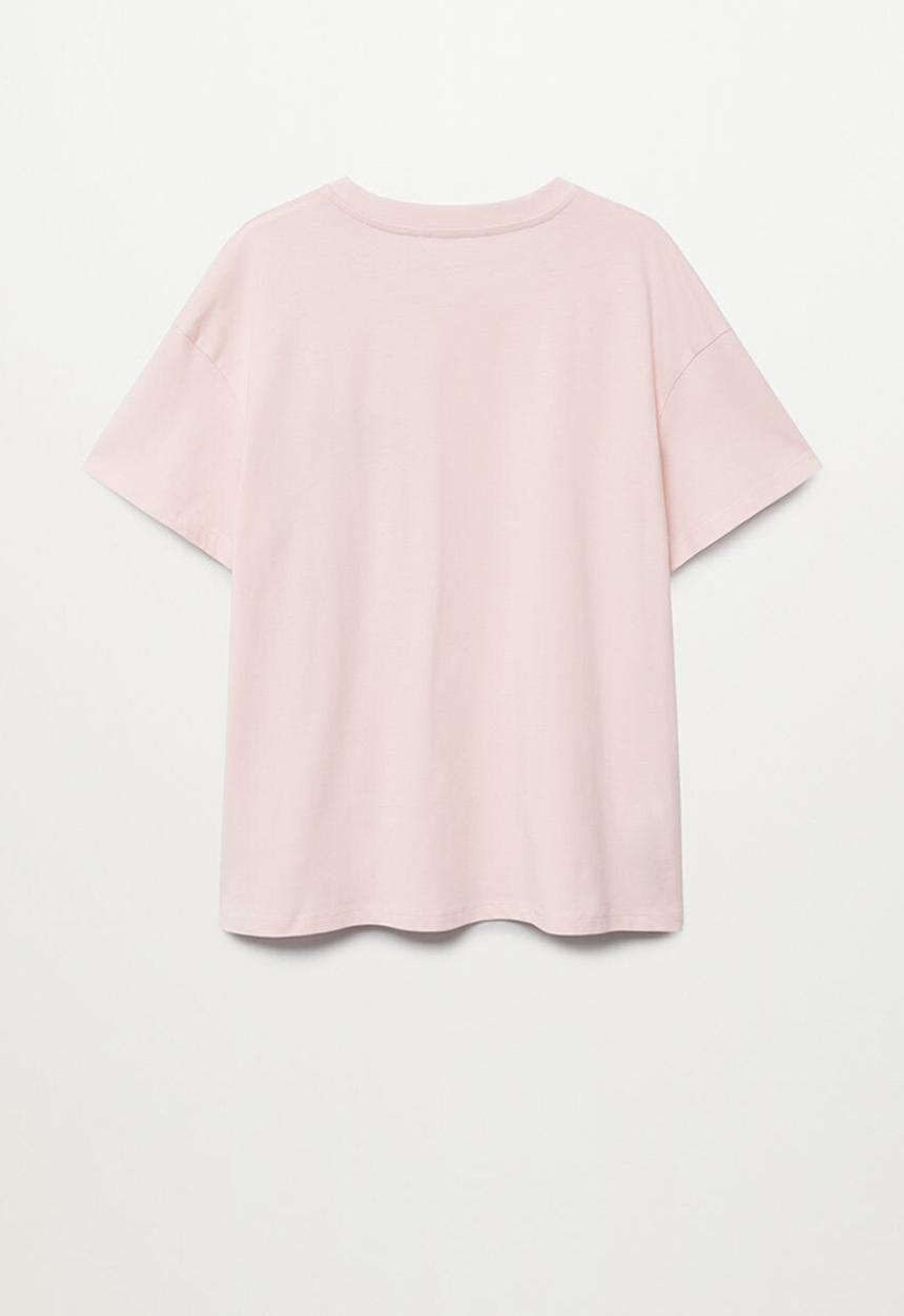 MANGO - Fresh short sleeve tee - pink