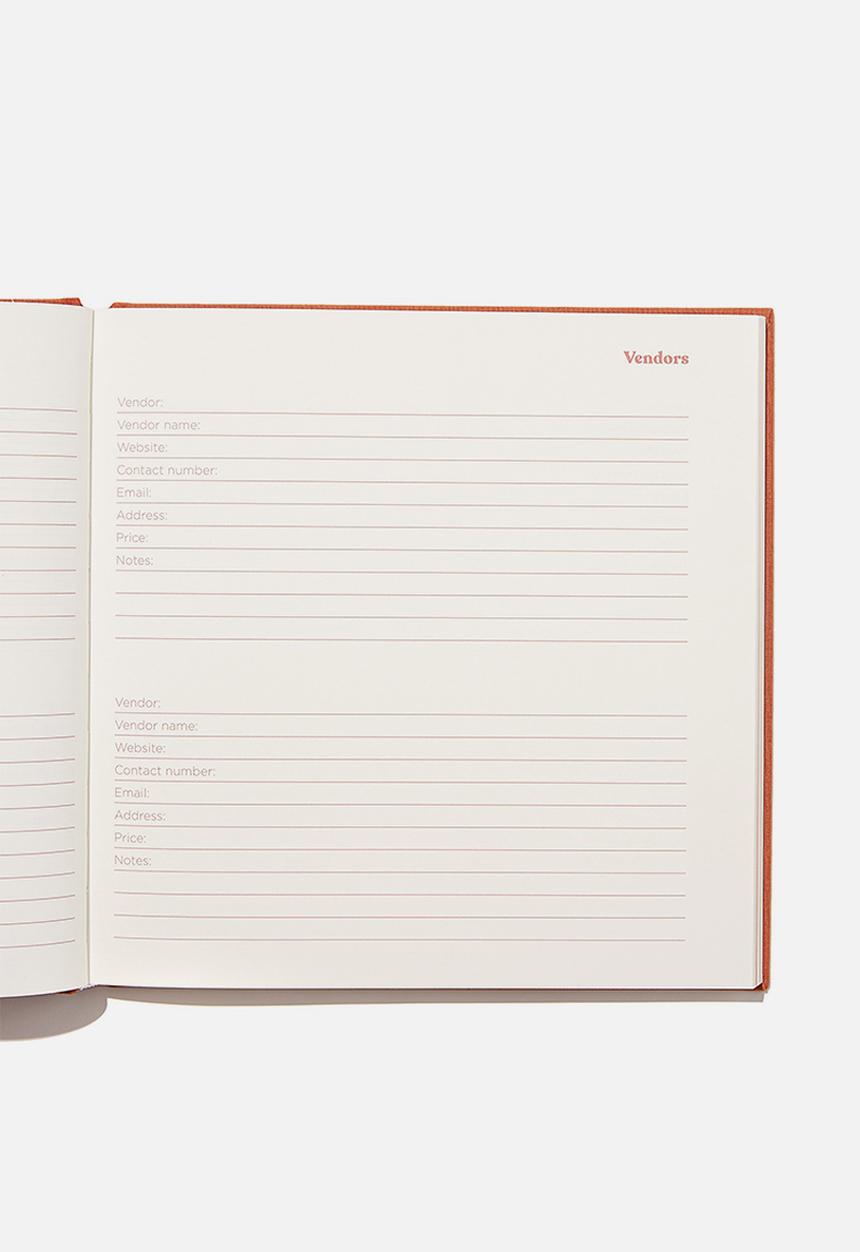 Typo - Premium activity journal-lover- weddings