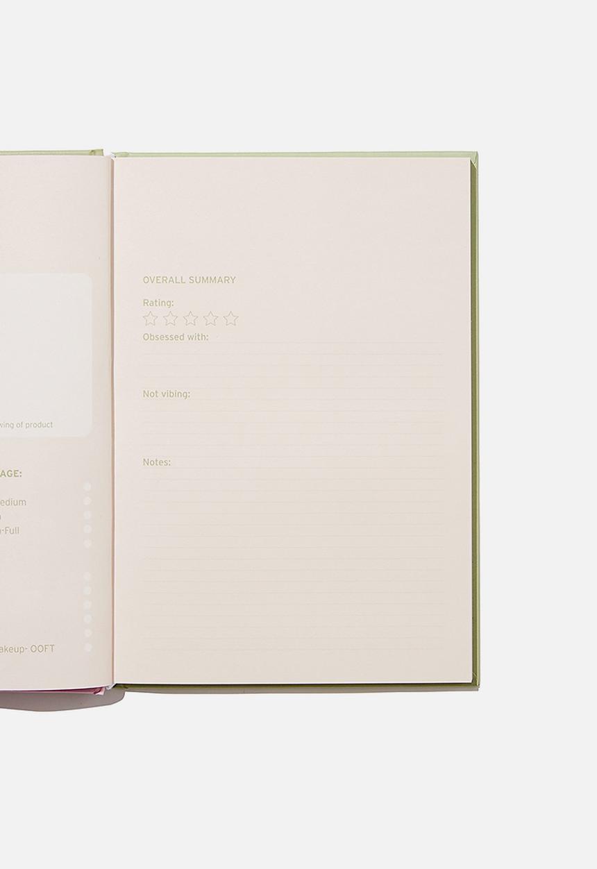 Typo - A5 activity journal-the self care hand book