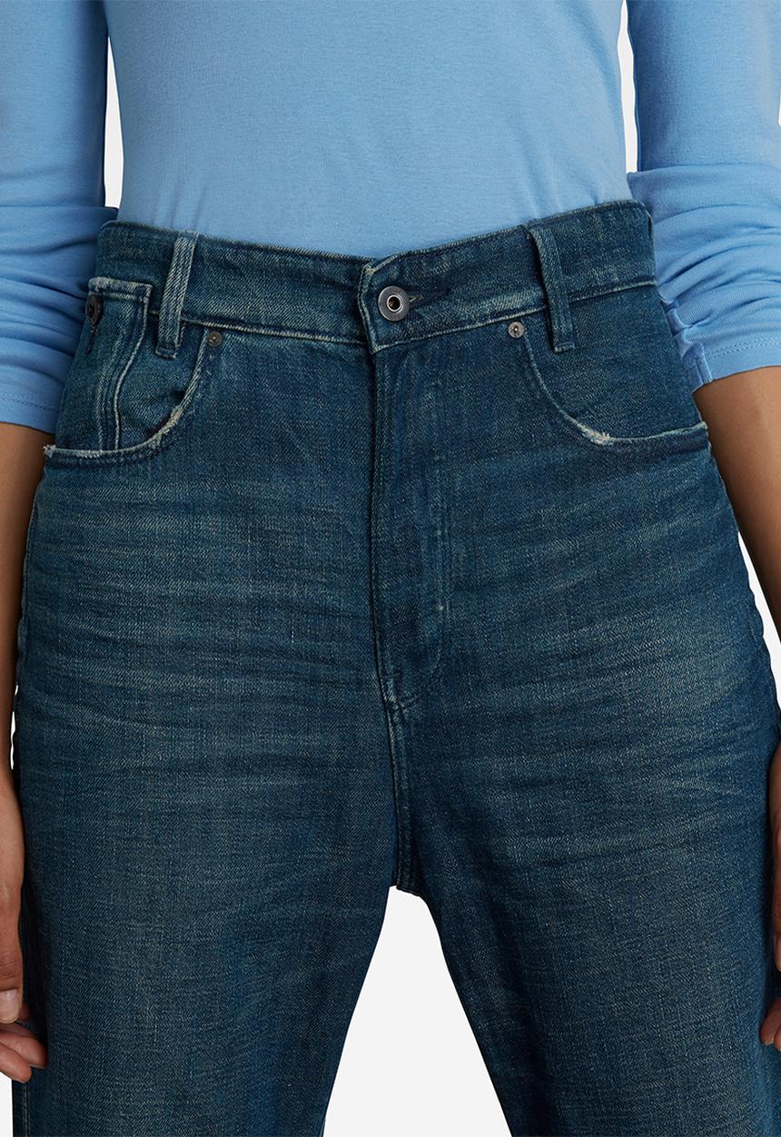 G-STAR - C-staq 3d boyfriend crop - dark blue