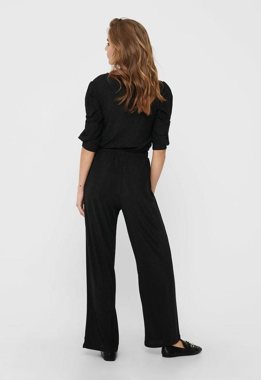 Jacqueline de Yong - Mahi wide pants - black 