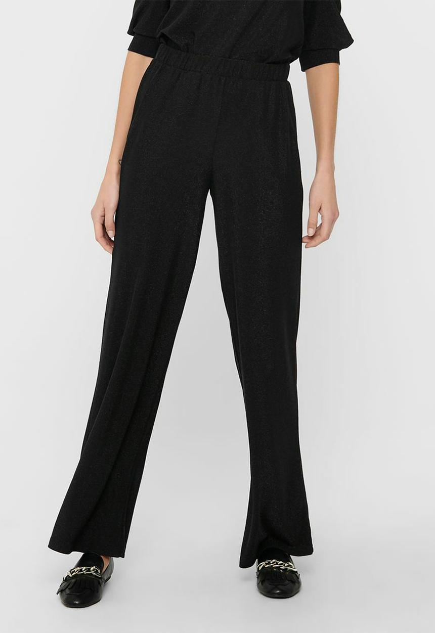 Jacqueline de Yong - Mahi wide pants - black 