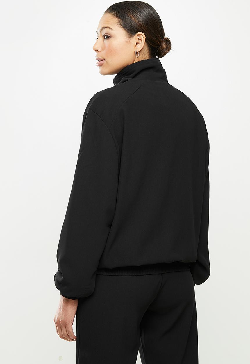 POLO - Amelia woven tracksuit jacket - black