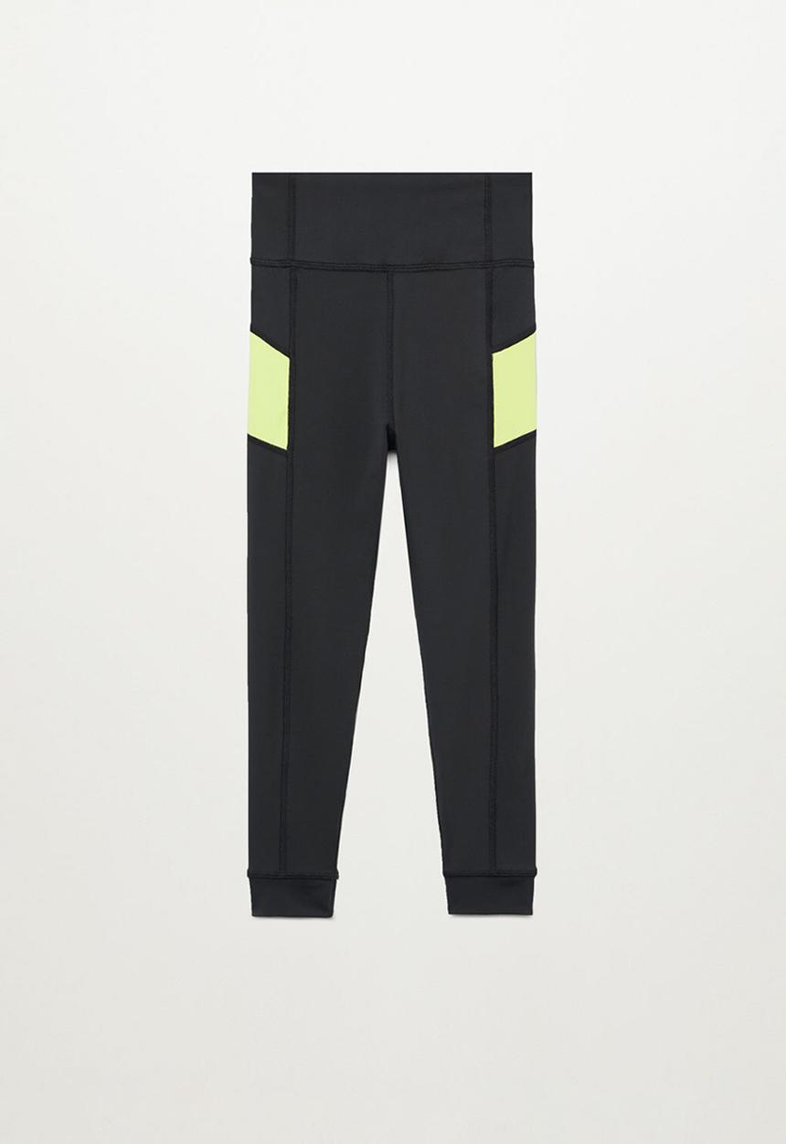 MANGO - Regina leggings - black