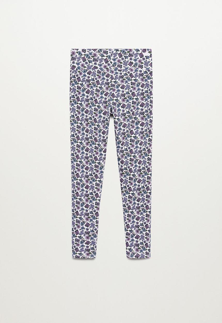 MANGO - Florip leggings - white