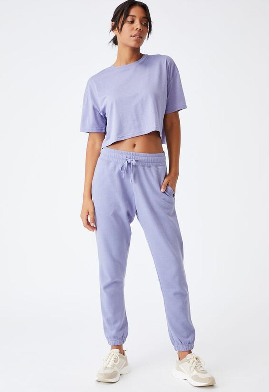 Cotton On - Relaxed active T-shirt - periwinkle