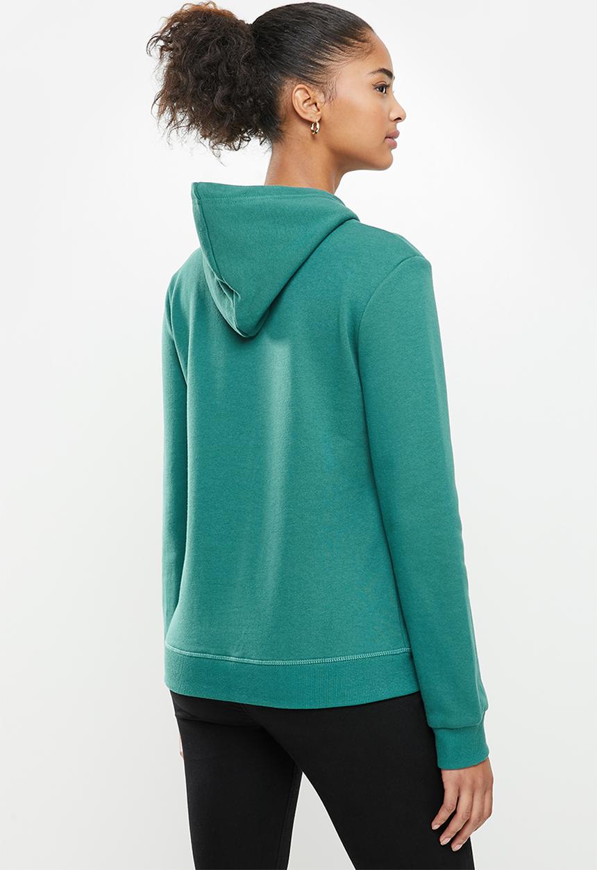 Aca Joe - Fleece pullover hoodie - green