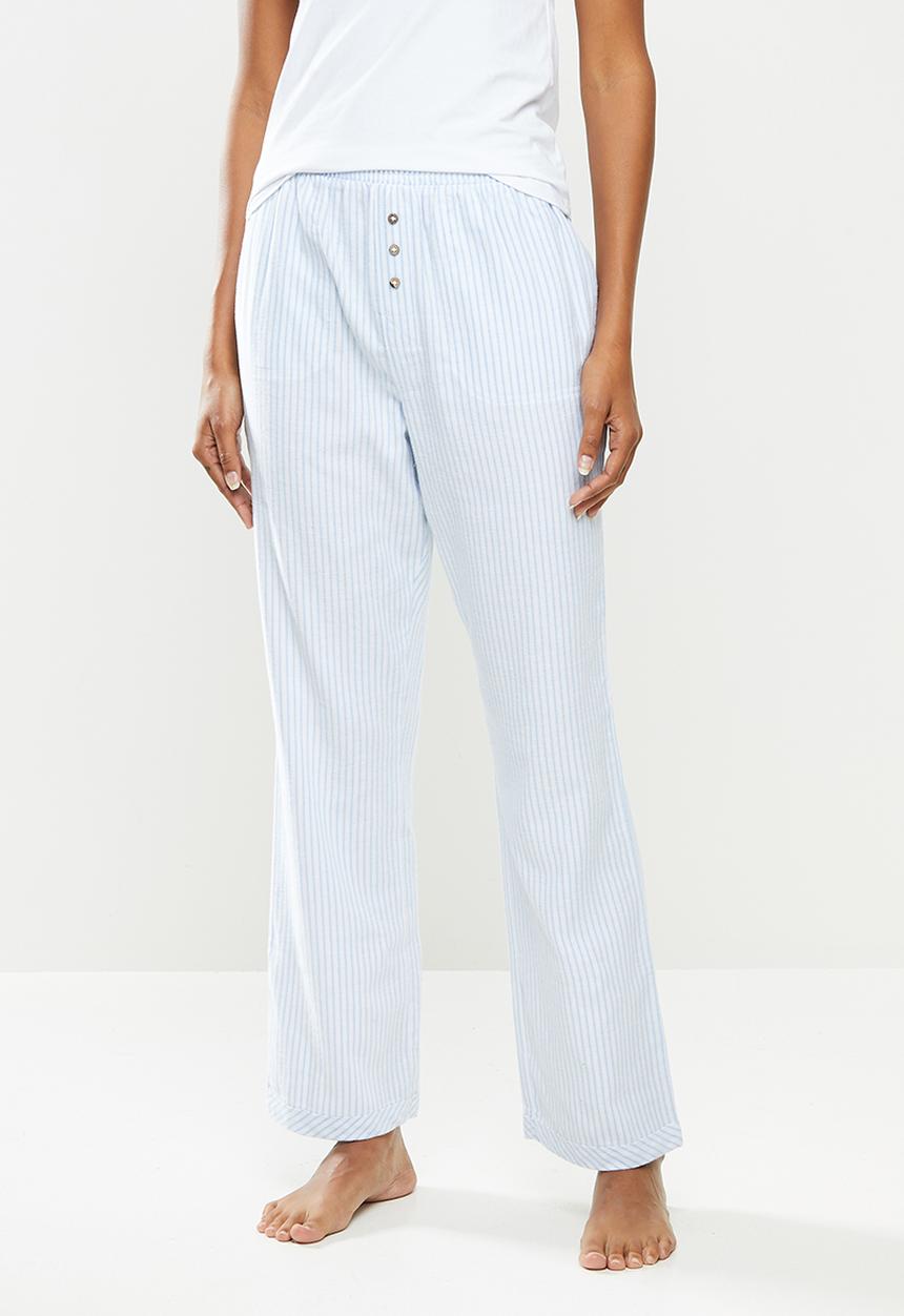 Cotton On - Warm flannel sleep pant - blue
