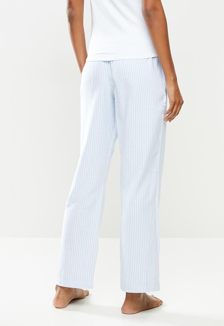 Cotton On - Warm flannel sleep pant - blue