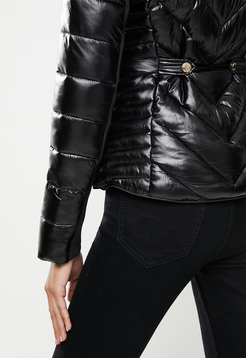 SISSY BOY - Ravila: short puffer jacket - black