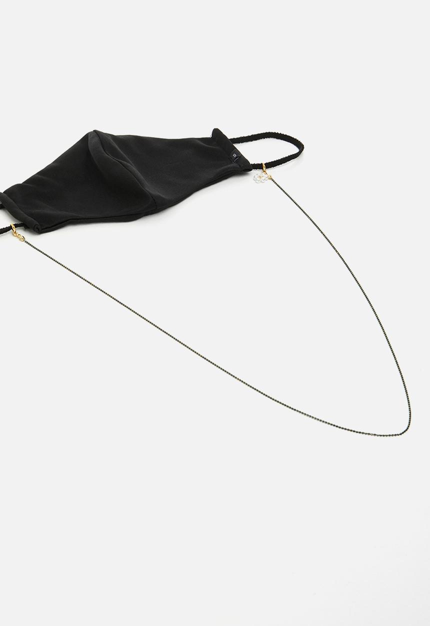 Superbalist - Small bead mask chain - brown