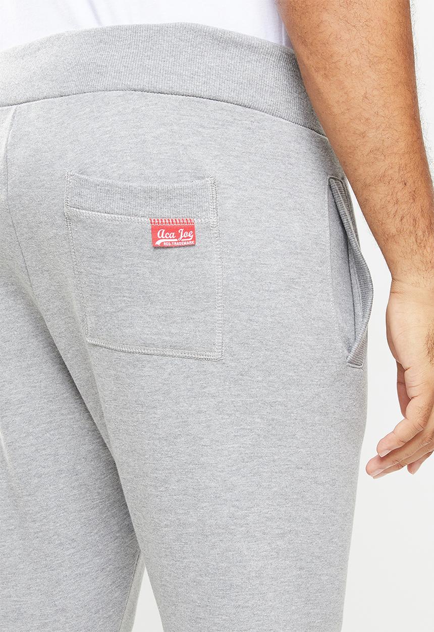 Aca Joe - Aca joe big logo jogger - grey
