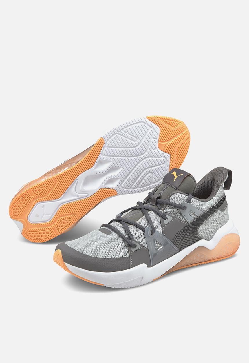 PUMA - Cell fraction fade - castlerock-quarry-soft fluo orange