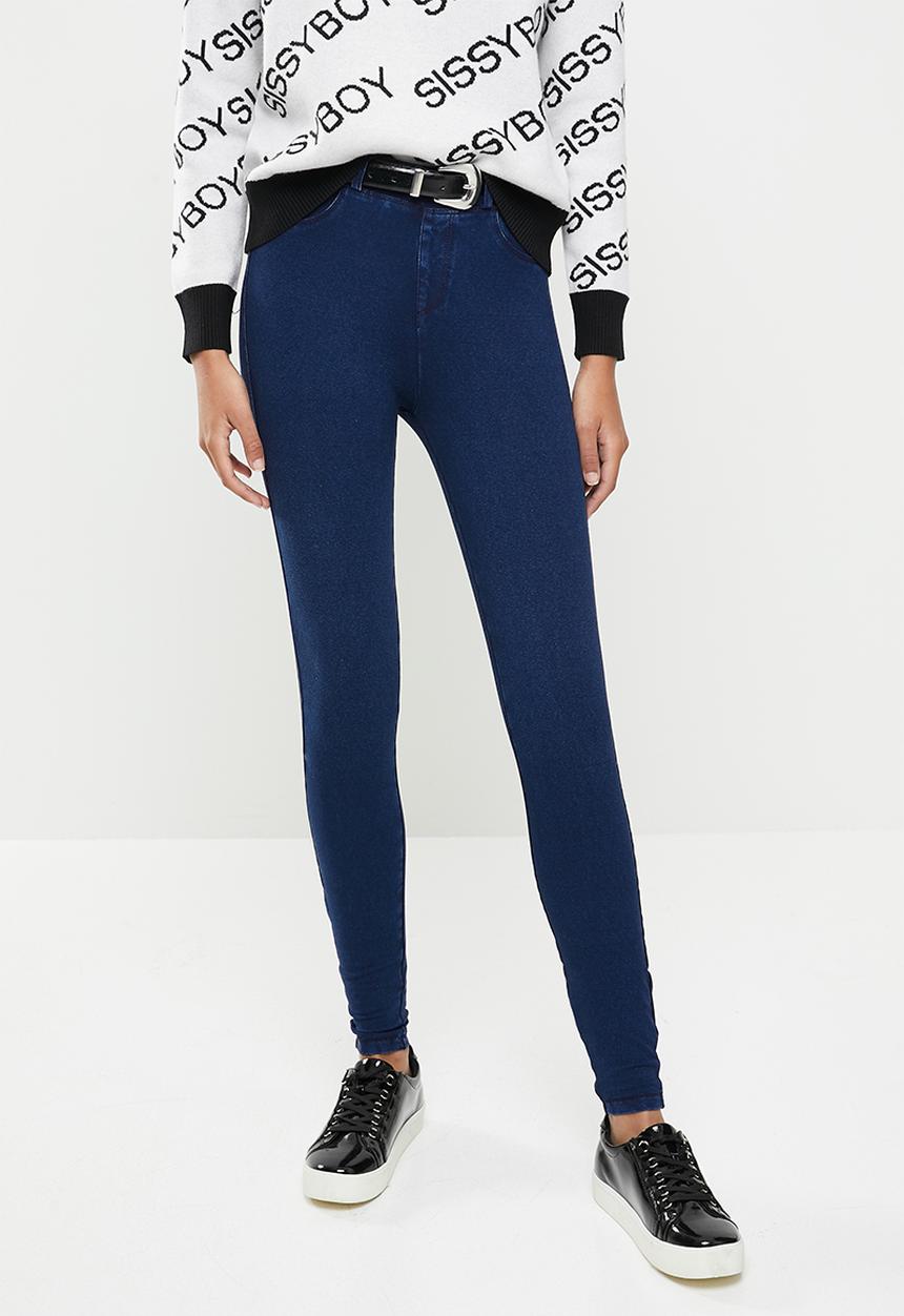 SISSY BOY - Axel knit jegging - blue