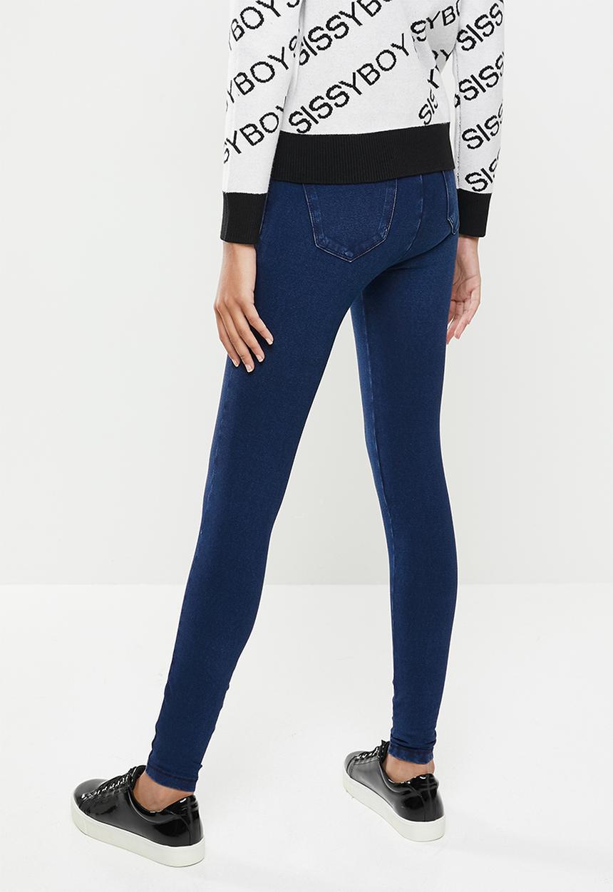 SISSY BOY - Axel knit jegging - blue