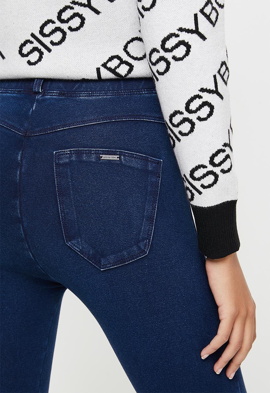 SISSY BOY - Axel knit jegging - blue