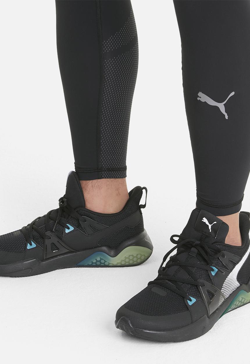PUMA - Cell fraction fade - puma black-scuba blue-yellow alert
