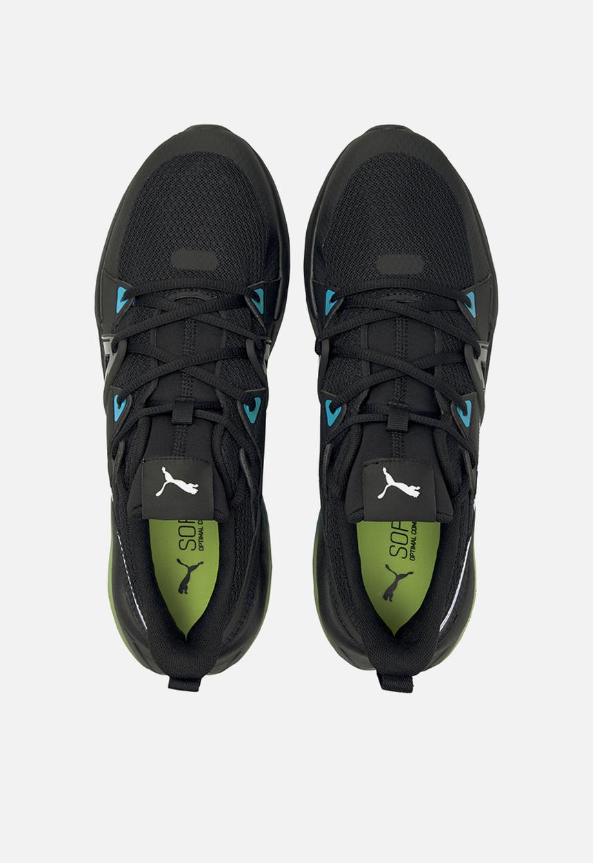 PUMA - Cell fraction fade - puma black-scuba blue-yellow alert