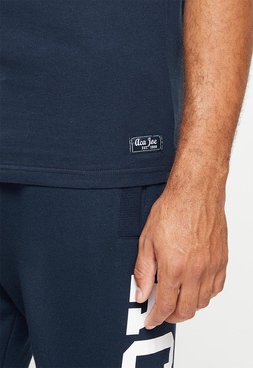 Aca Joe - Aca joe block T-shirt - navy