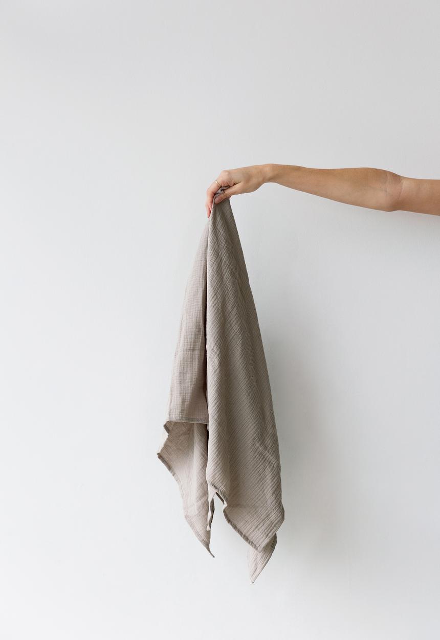 Phlo Studio - Muslin swaddle blanket - grey