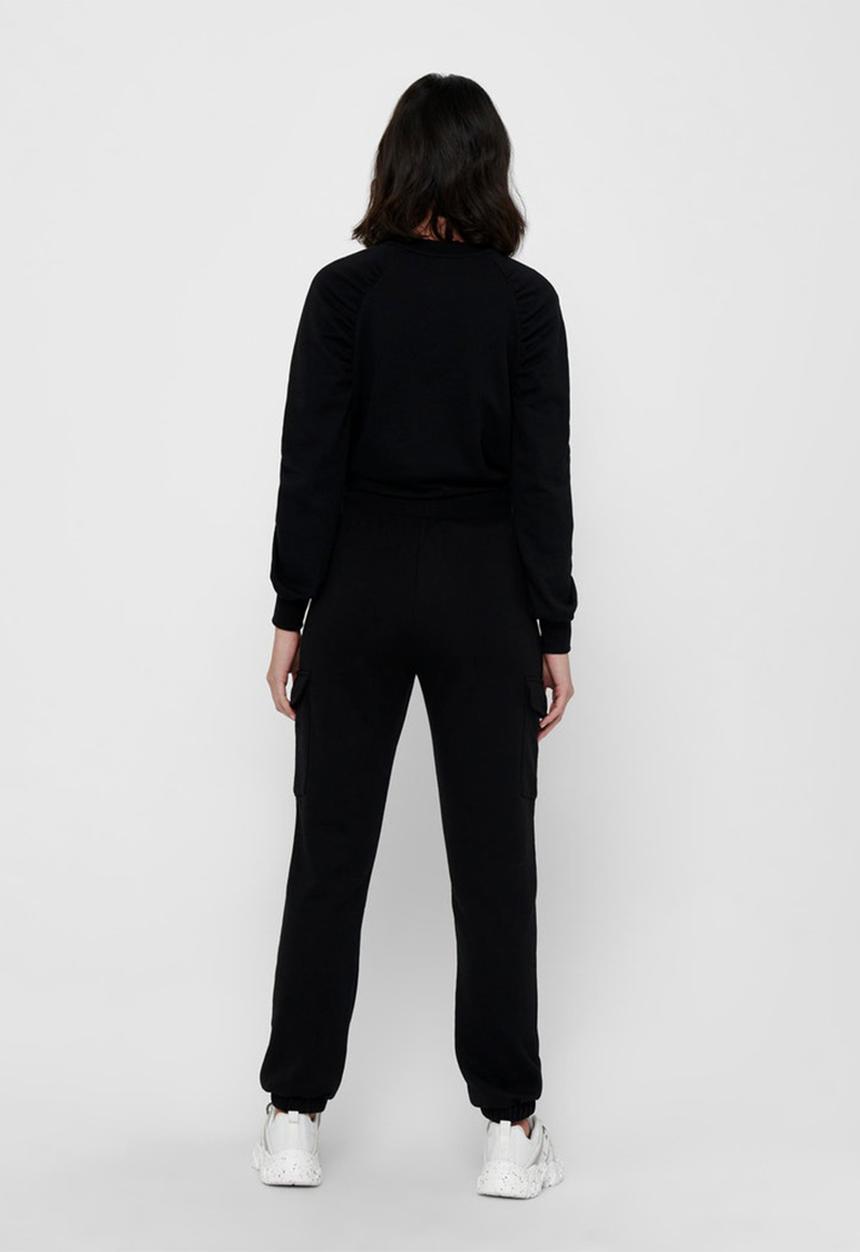 Jacqueline de Yong - Birmingham utility sweat pant - black