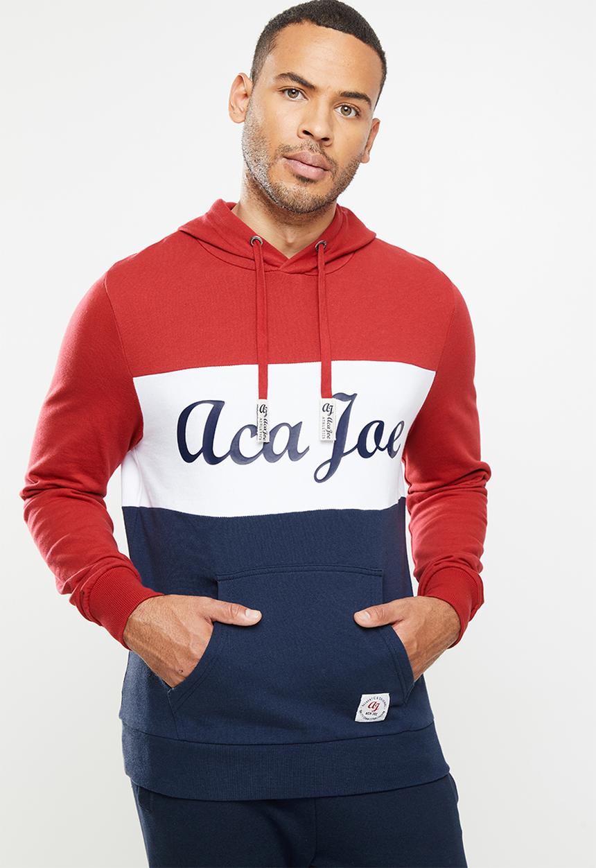 Aca Joe - Aca joe colour block fleece snood pullover - multi 