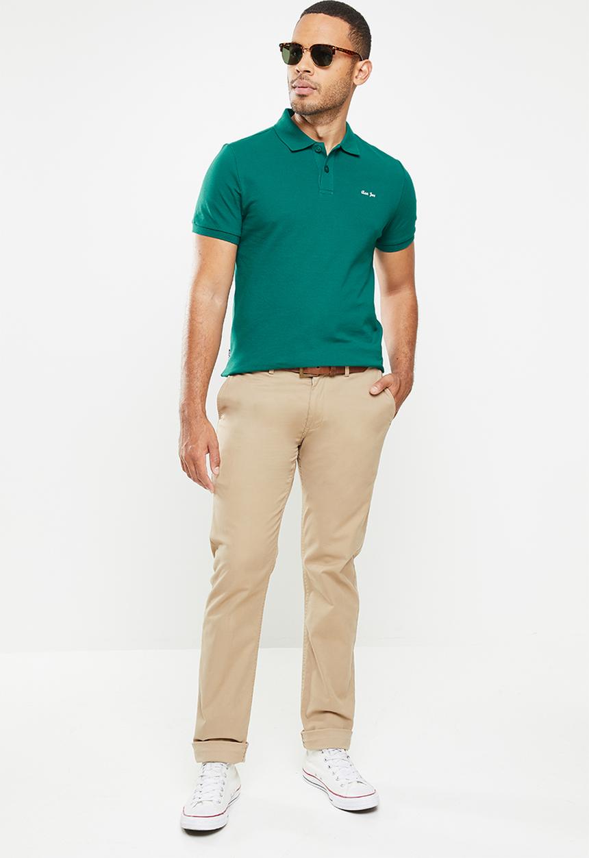 Aca Joe - Aca joe small aj logo golfer - teal