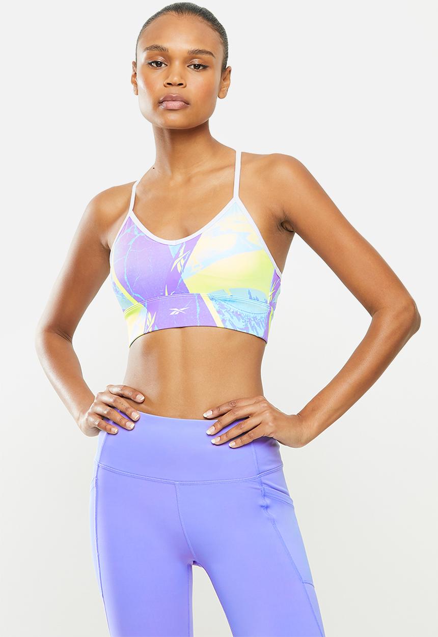 Reebok - Wor aop bra - purple