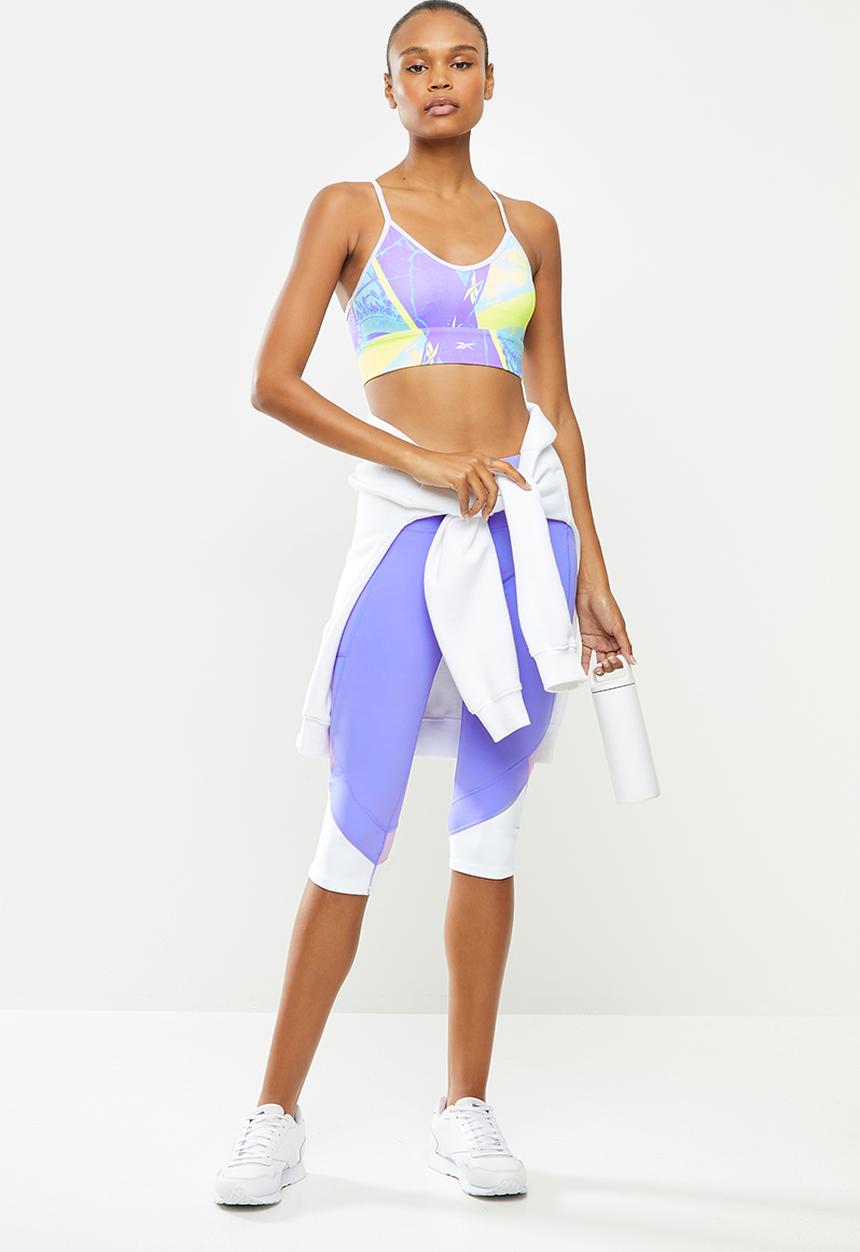 Reebok - Wor aop bra - purple