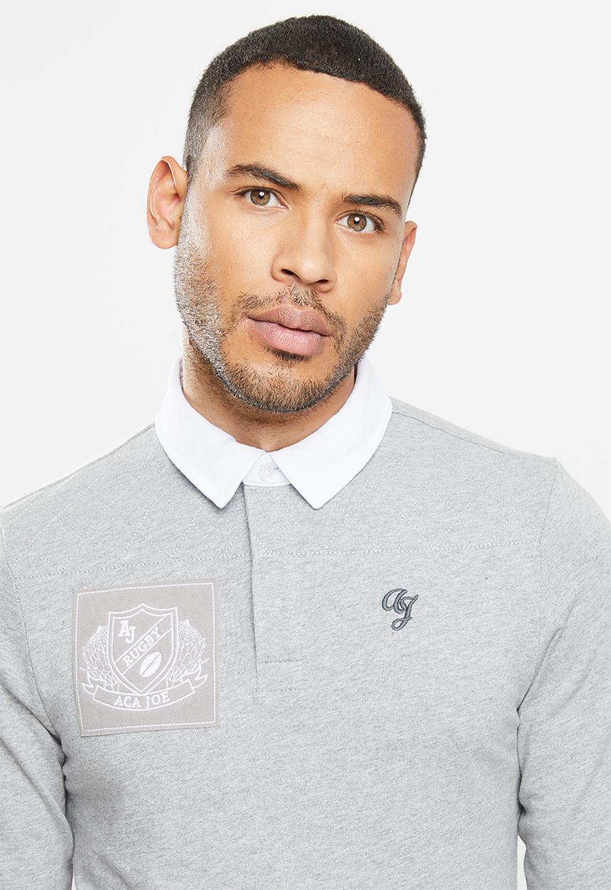 Aca Joe - Aca joe fancy rugby jersey - grey