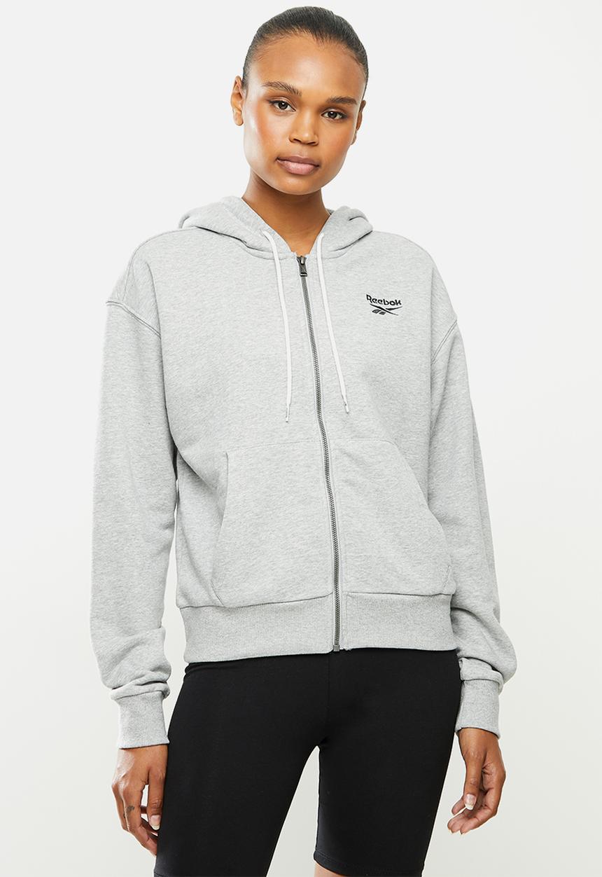Reebok - Reebok identity hoodie - grey