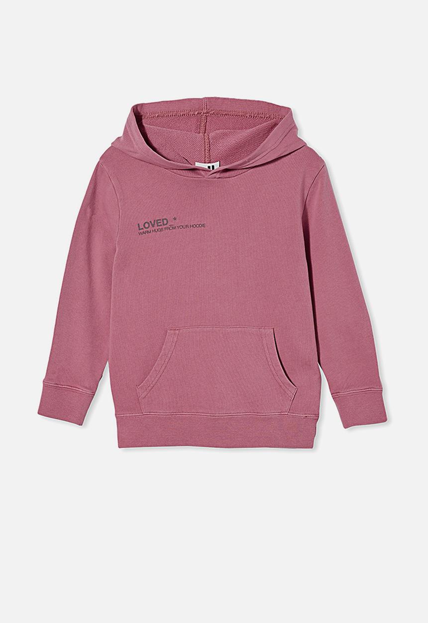 Cotton On - Milo hoodie - very berry
