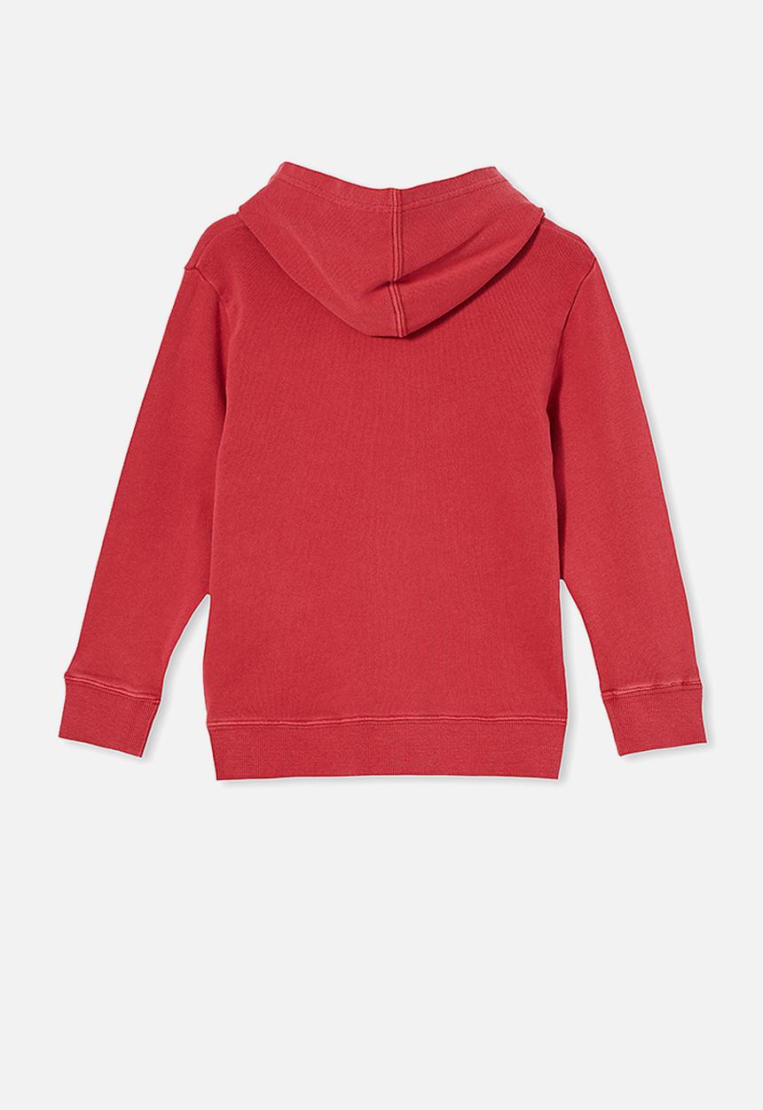 Cotton On - Milo hoodie - red