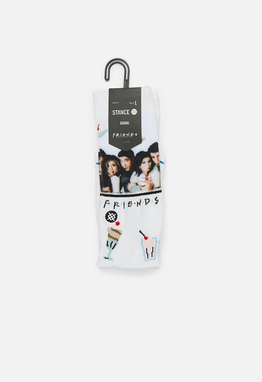 Stance Socks - Stance the one with the diner - white 
