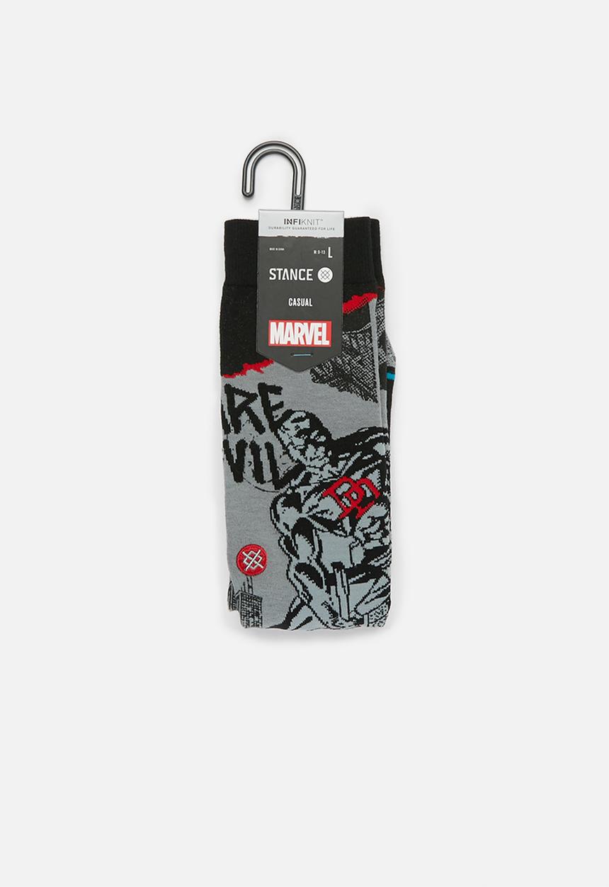 Stance Socks - Stance the daredevil - grey & black