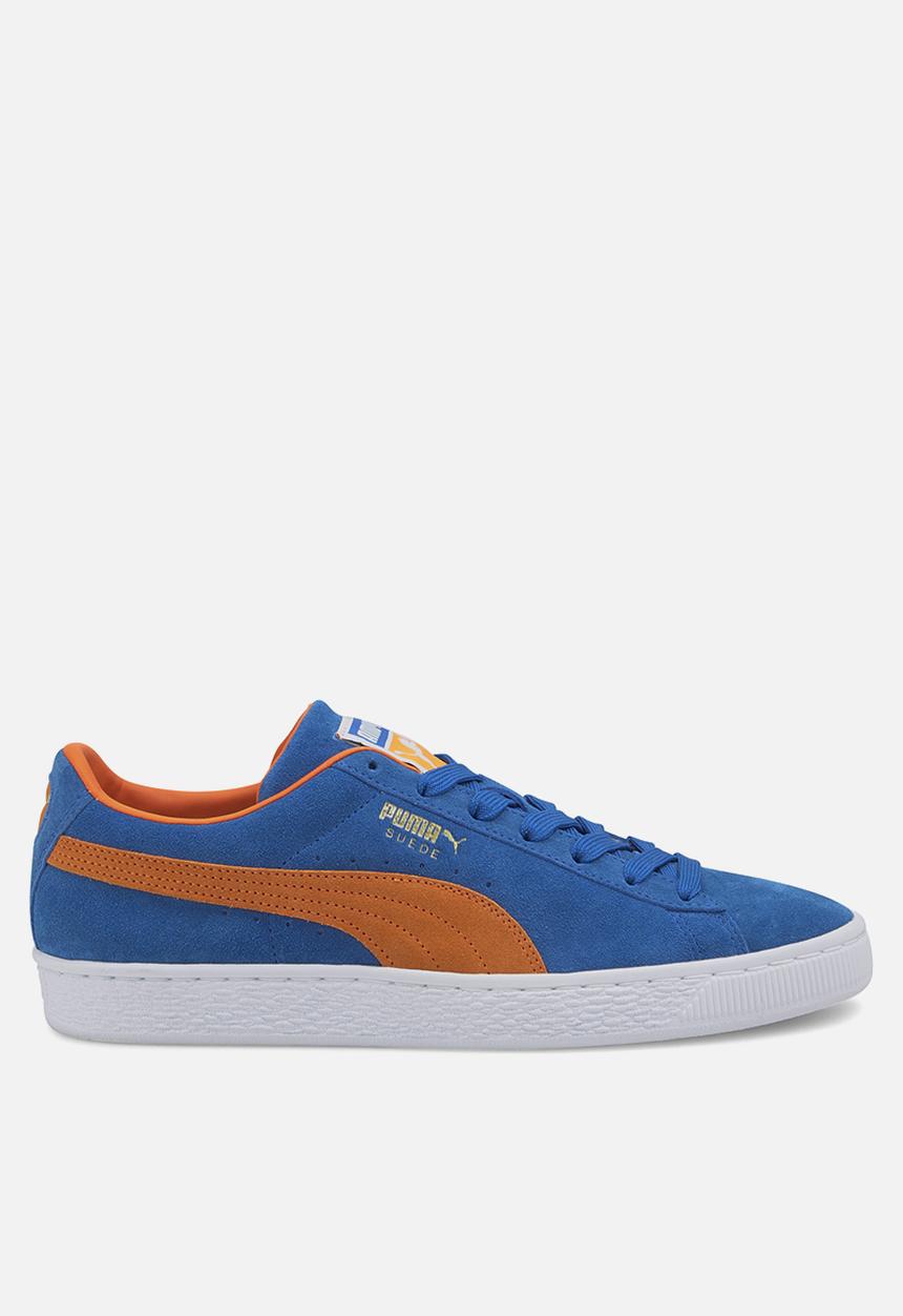 PUMA - Suede teams - puma royal-vibrant orange