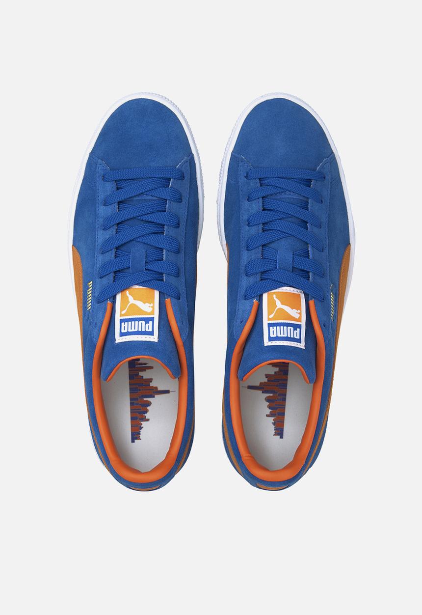 PUMA - Suede teams - puma royal-vibrant orange