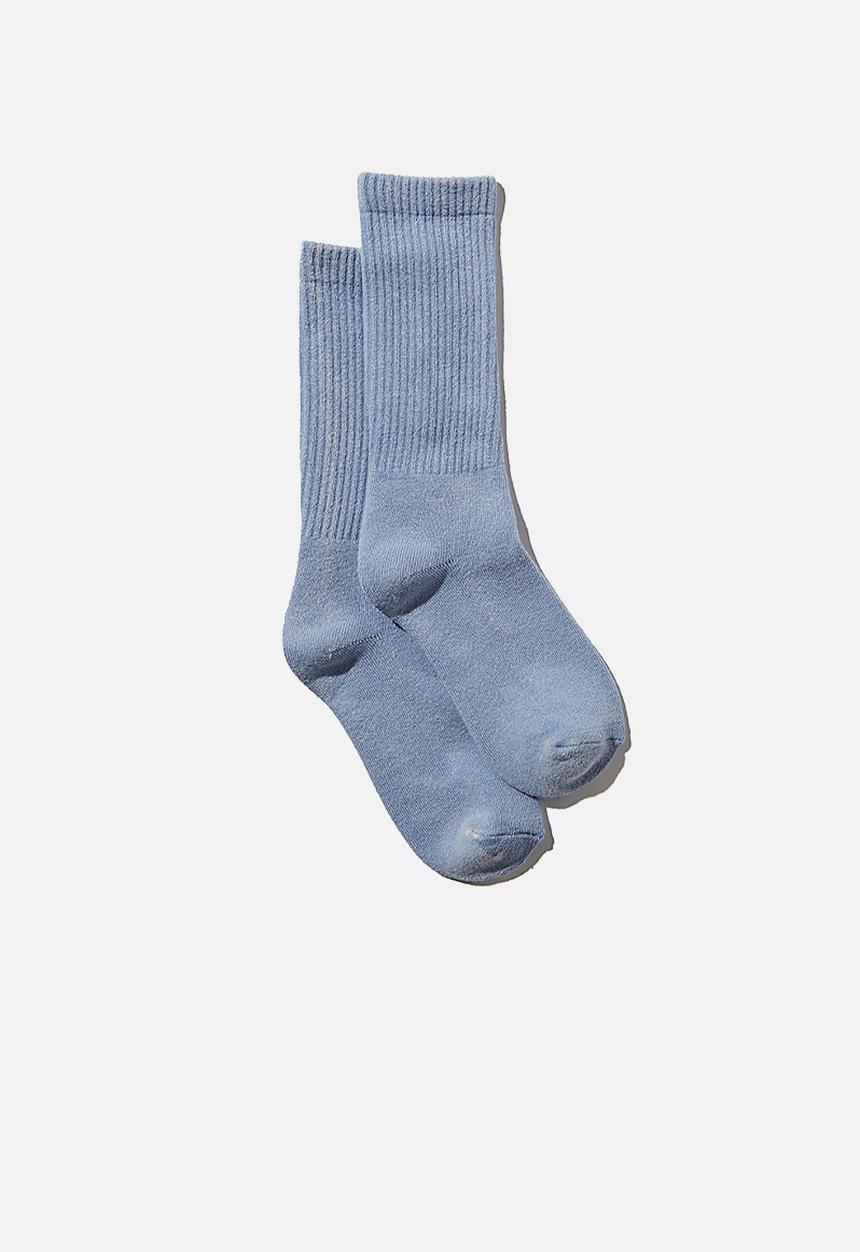 Cotton On - Club house crew sock - dusk blue