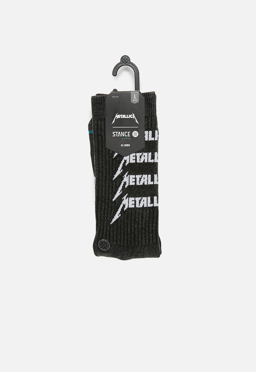 Stance Socks - Stance metallica stack - black 