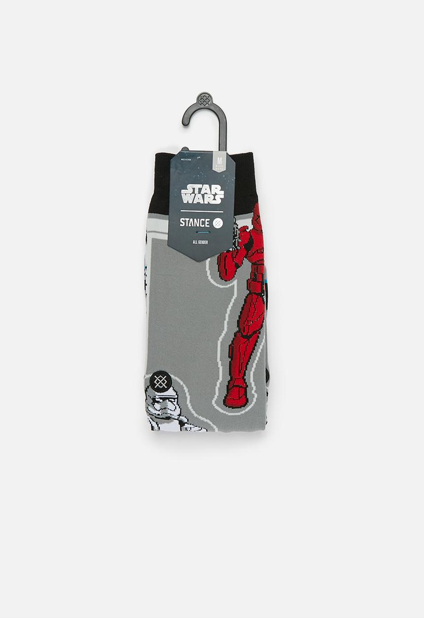 Stance Socks - Stance Star Wars storm trooper - grey 