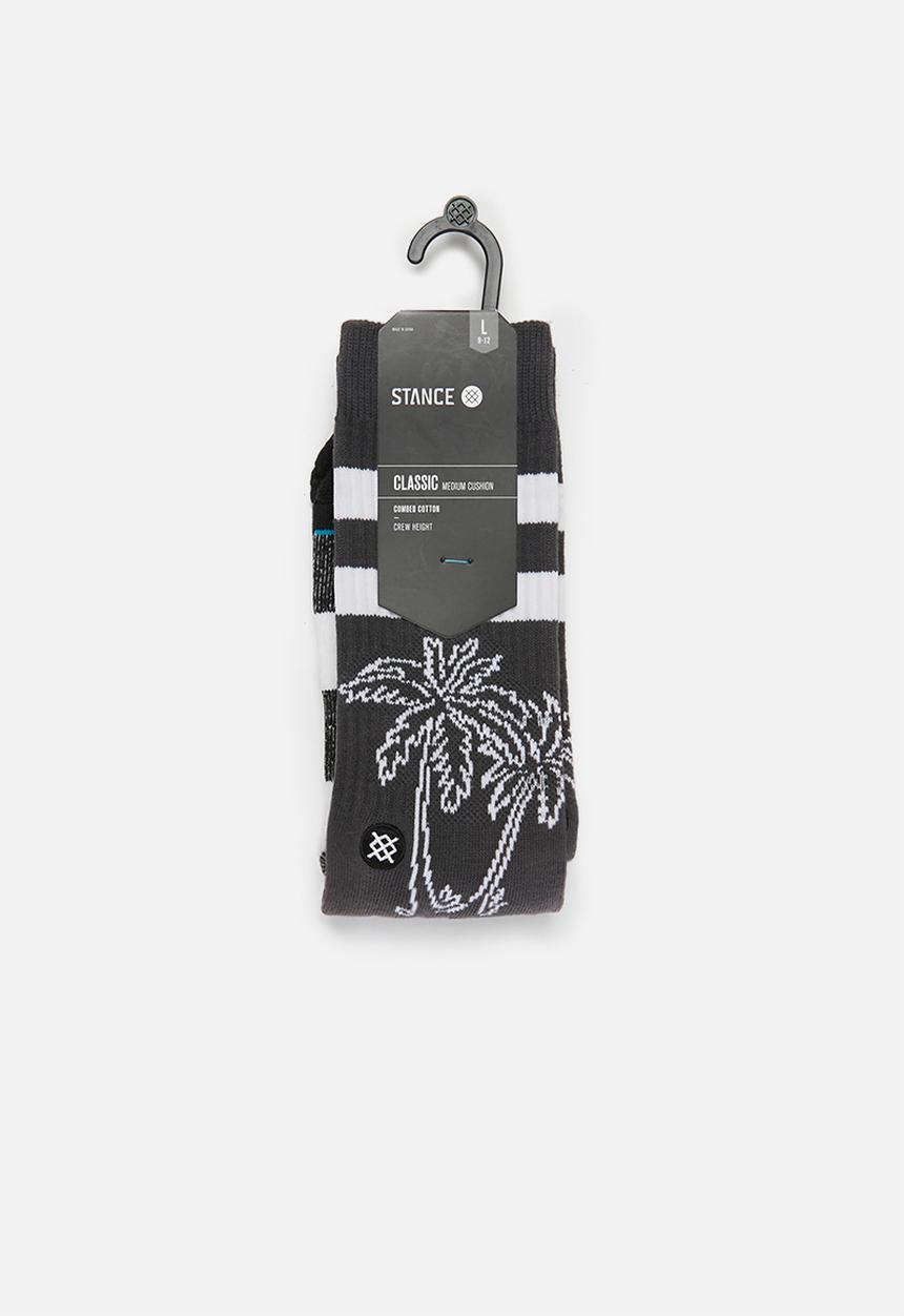Stance Socks - Stance dipped - black & white