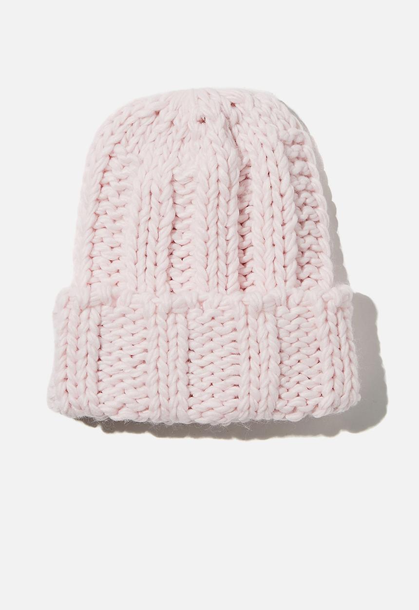 Cotton On - Backyard beanie - ballerina pink